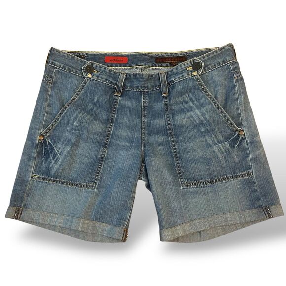 AG Adriano Goldschmied the Admire Jean Shorts Women 28 Pants Cut Into Shorts - Picture 1 of 9